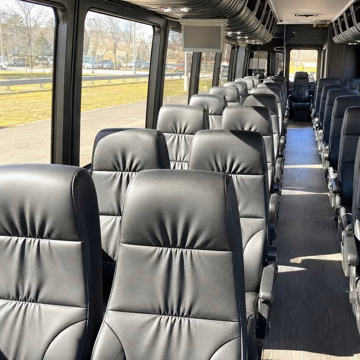 35 passenger minibus inside