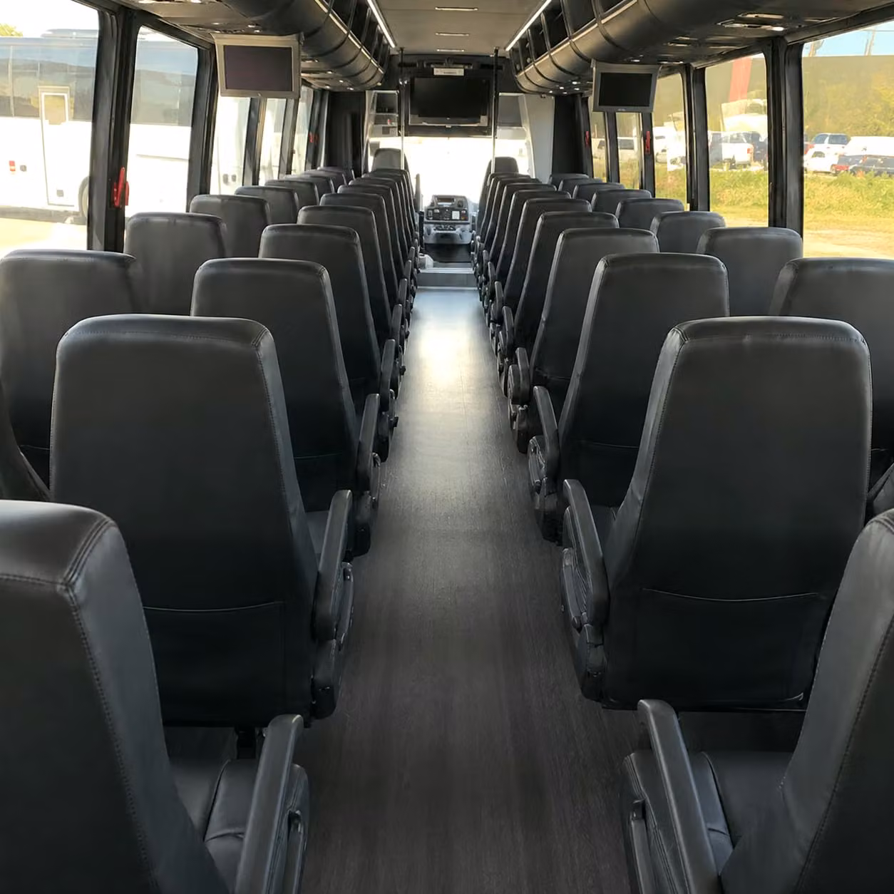 35 passenger minibus interior