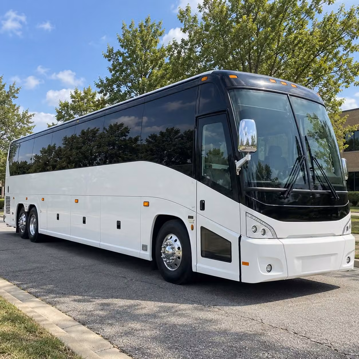 56 passenger charter bus