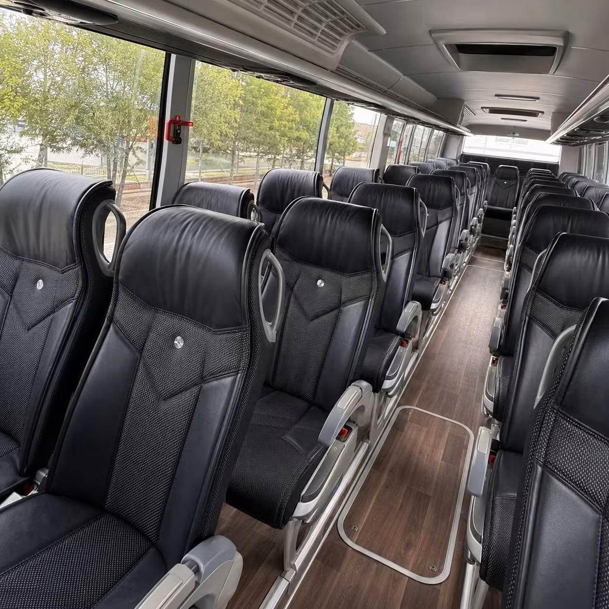how distance and trip duration affect charter bus rental rates in pearland