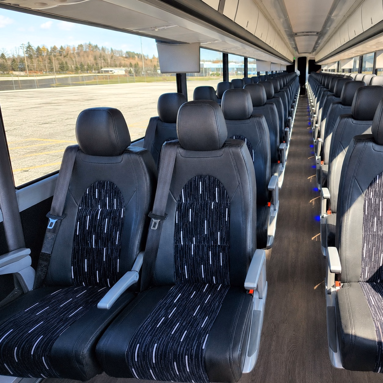 how the day of the week changes what a charter bus costs in pearland texas