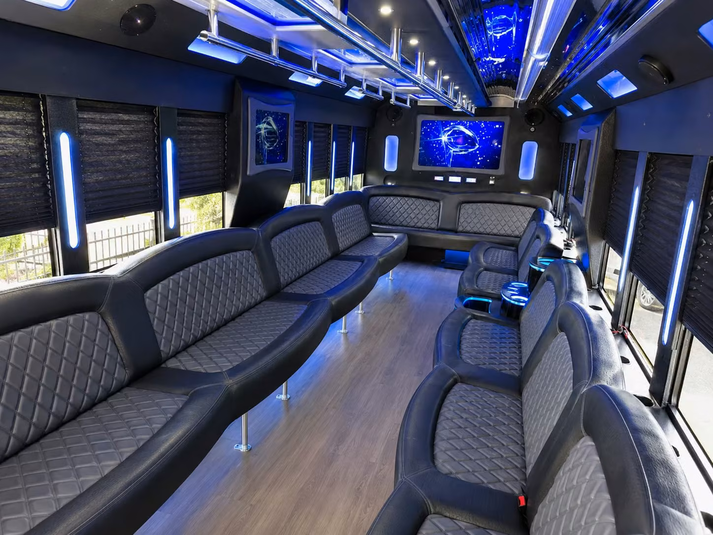 party buses for pearland prom night are ready and waiting