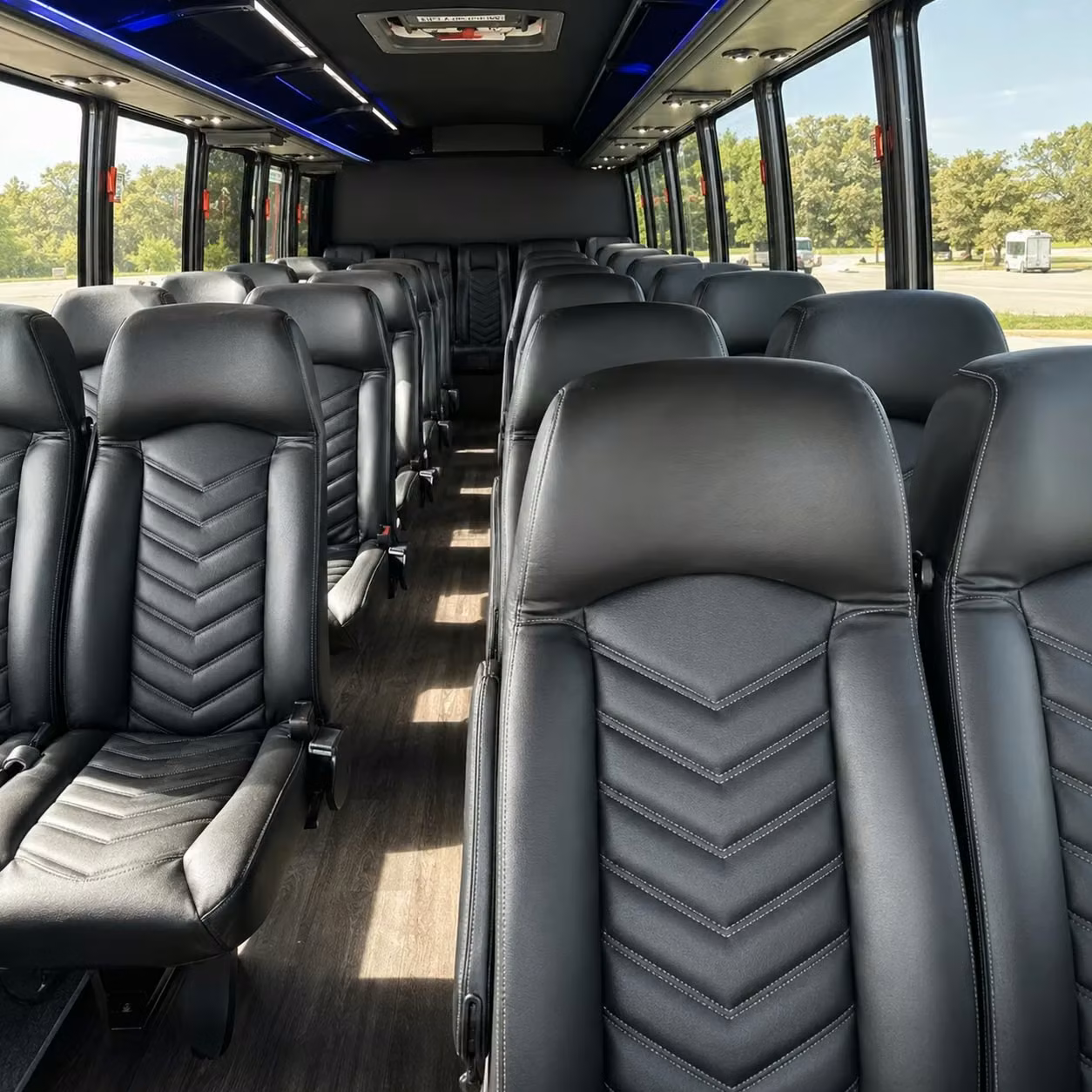 pearland 35 passenger minibus rental