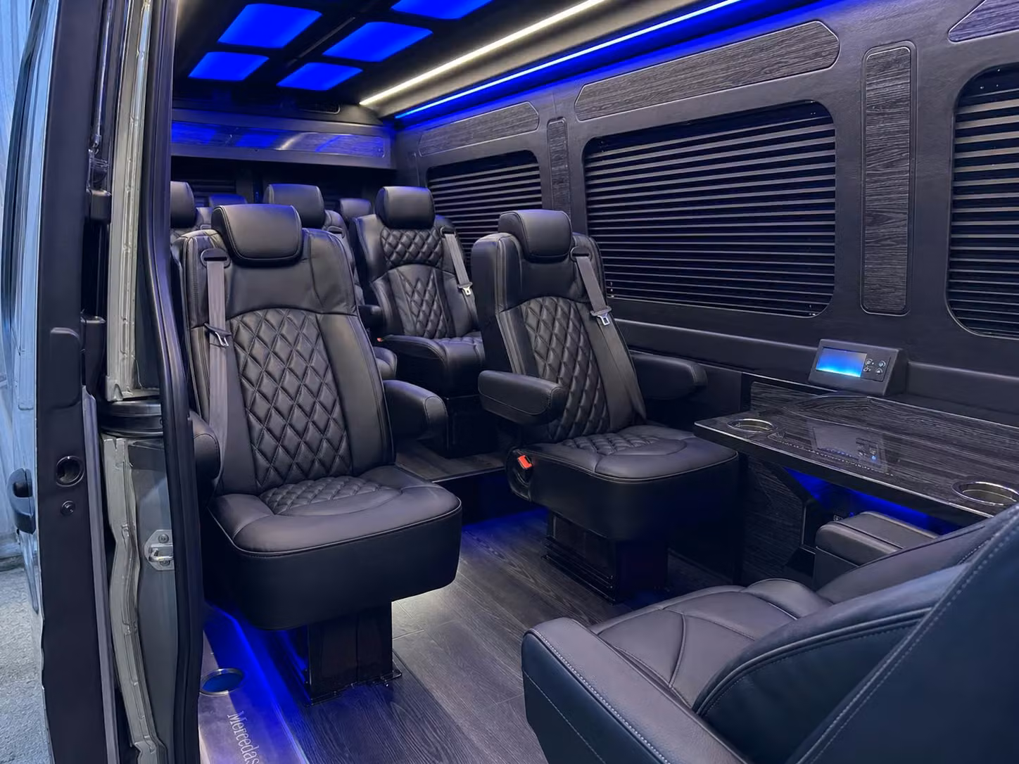 sprinter van transportation for groups and events across pearland